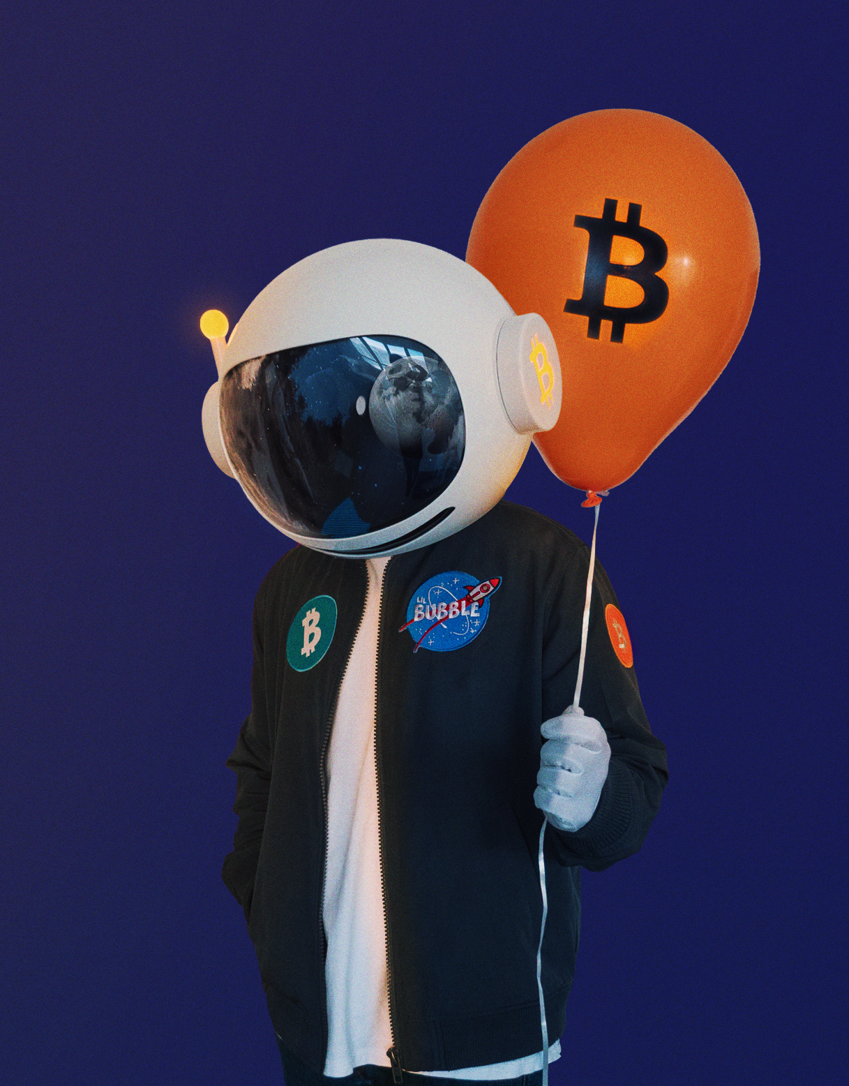 Lil Bubble - Bitcoin & Crypto music artist, DJ, producer and performer.
